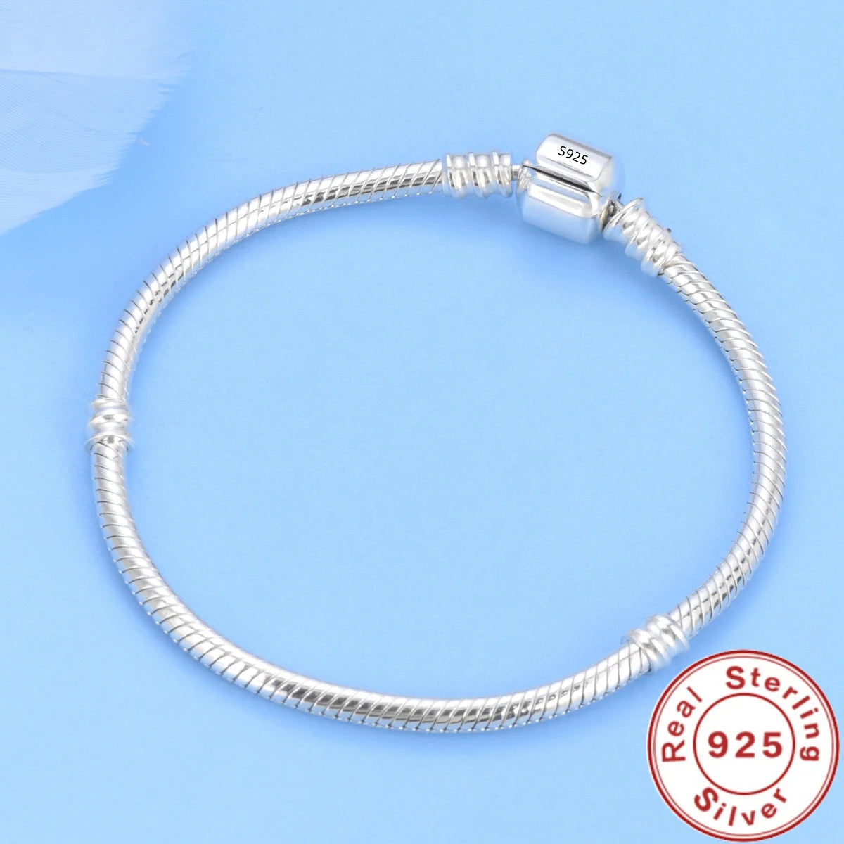Le Charm – Bracelet couleur Argent Fermoir Seau