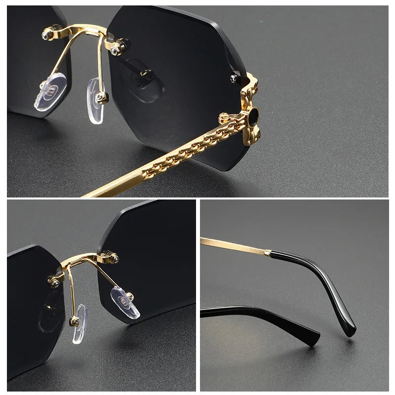 La Micro-Rimless – Lunette percée Dégradée