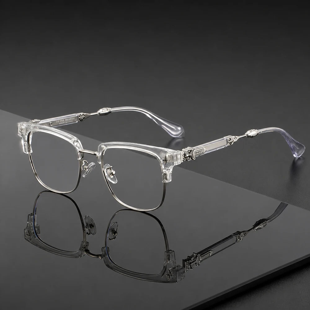 Le Gravure – Lunette Rétro Anti-Lumière Bleue