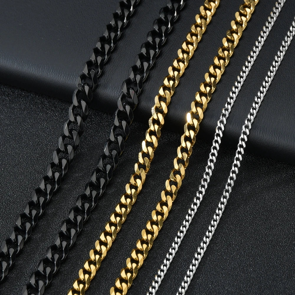 Le Collier Cuban Link – Chaîne Acier Inoxydable
