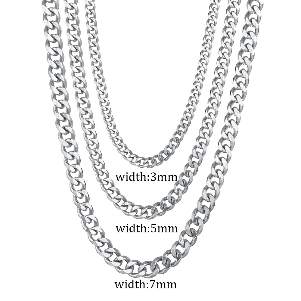 Le Collier Cuban Link – Chaîne Acier Inoxydable