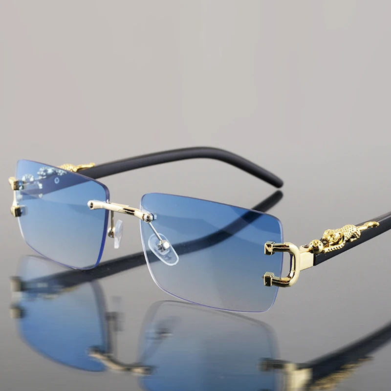 La Géométrique – Lunette de Soleil Sans Monture