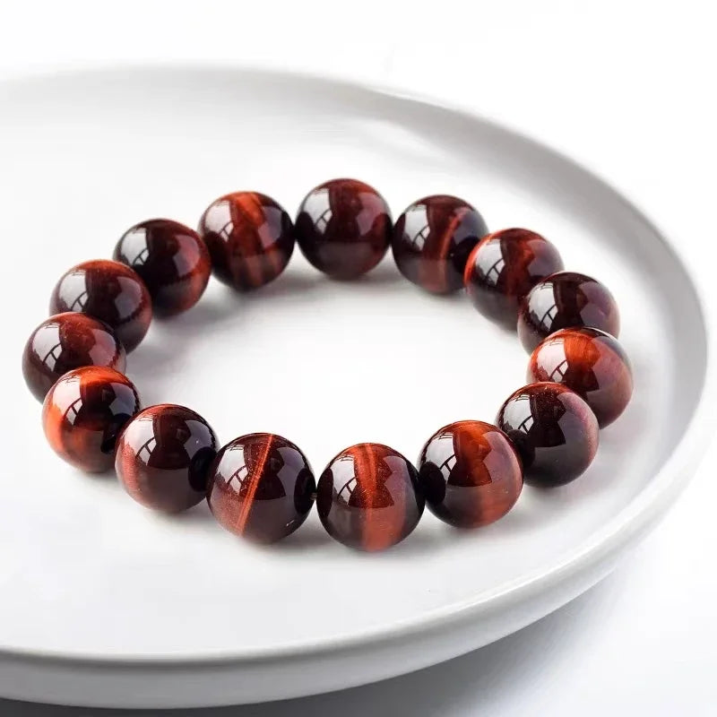 L'Œil de Tigre – Bracelet Prière Bouddhiste
