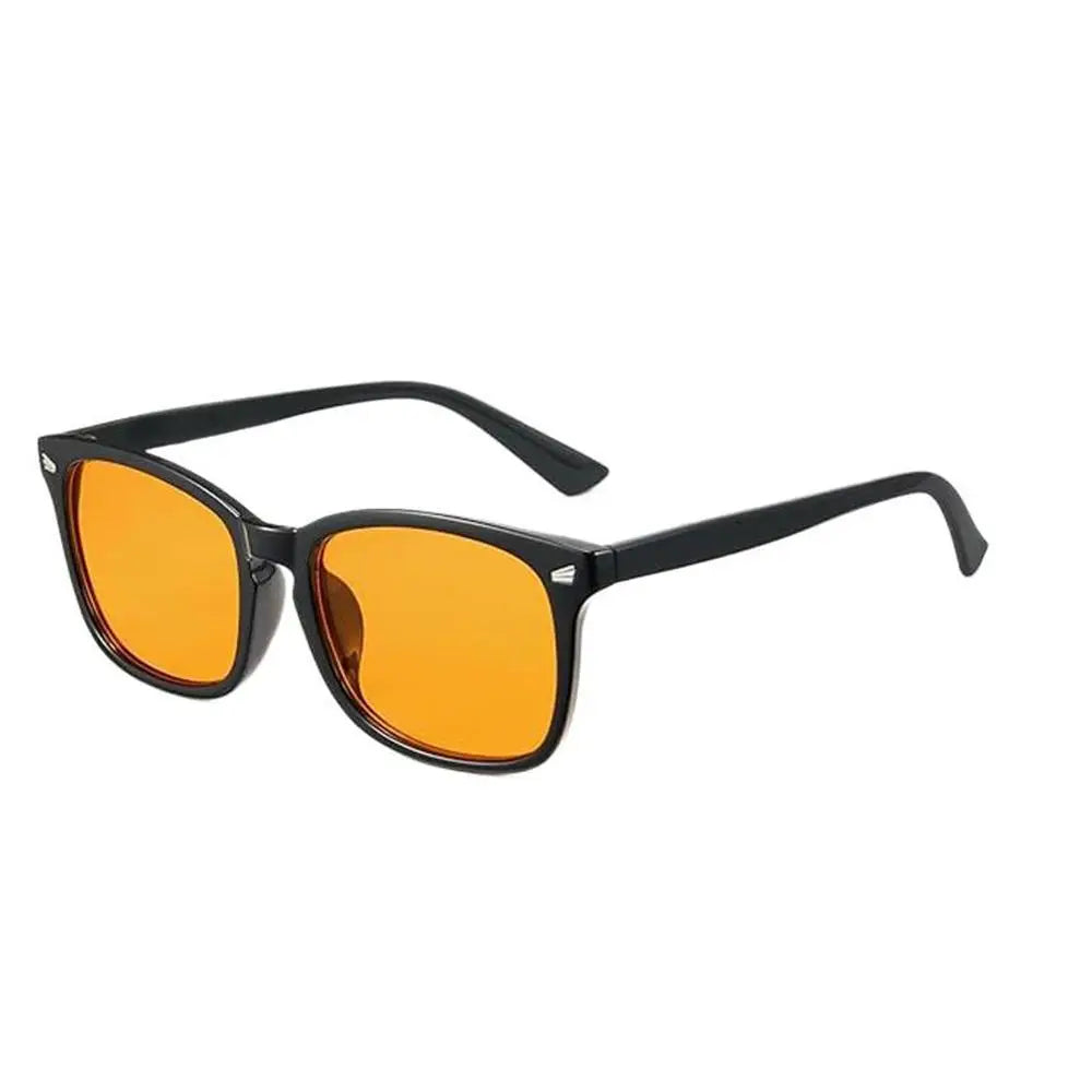 Anti Blue Light Sunglasses Better Sleep Red Lens Bluelight Blocking Glasses for Men Women Anti Eye Strain for Computer Game