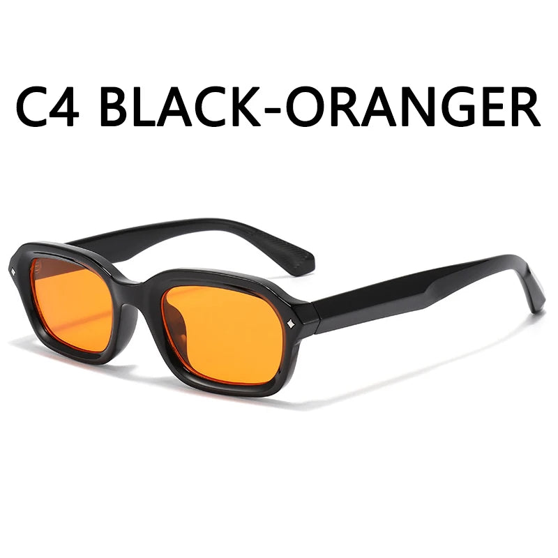 Le Vandale – Lunette de Soleil Rétro Orange Style Punk