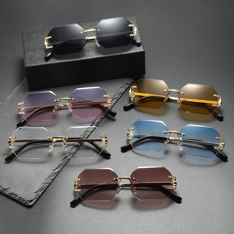 La Micro-Rimless – Lunette percée Dégradée