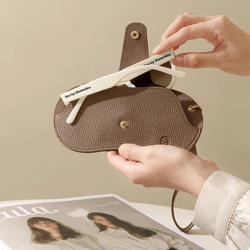 L'Étui Lychee – Pochette Souple pour Lunettes