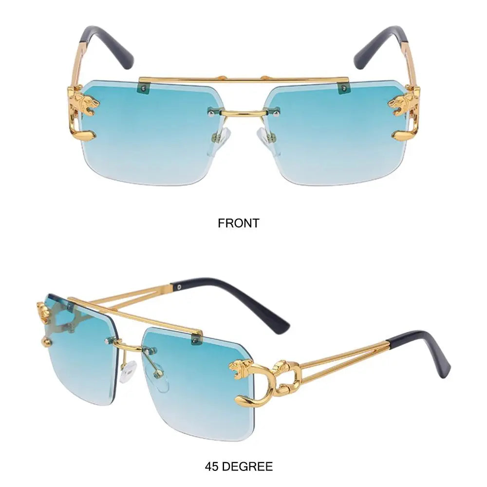 L'Impériale – Lunette de Soleil Steampunk Dorée