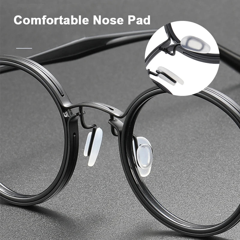 Le Milano – Lunette Ronde Titane Luxe